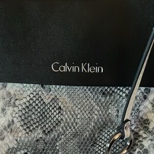 Calvin Klein Black and Gray Women's Bag